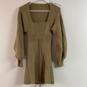 Free People sweater dress. NWT